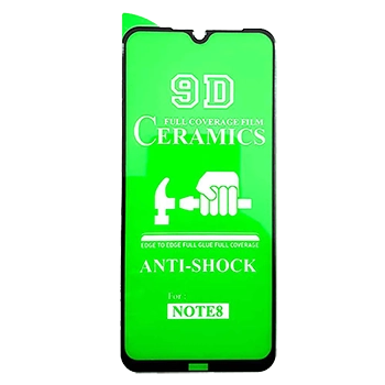 محافظ صفحه نمایش تمام صفحه  سرامیک 9D شیائومی Note 8